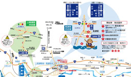 長瀞駅周辺マップ