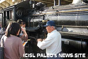 くまがや駅到着後の富田さん