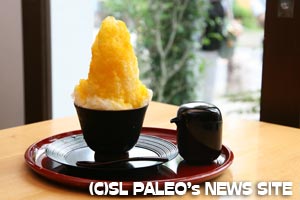 天然氷のかき氷