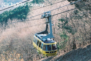 宝登山ロープウェイの運転時刻変更のお知らせ