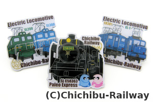 機関車ピンズ3個セット