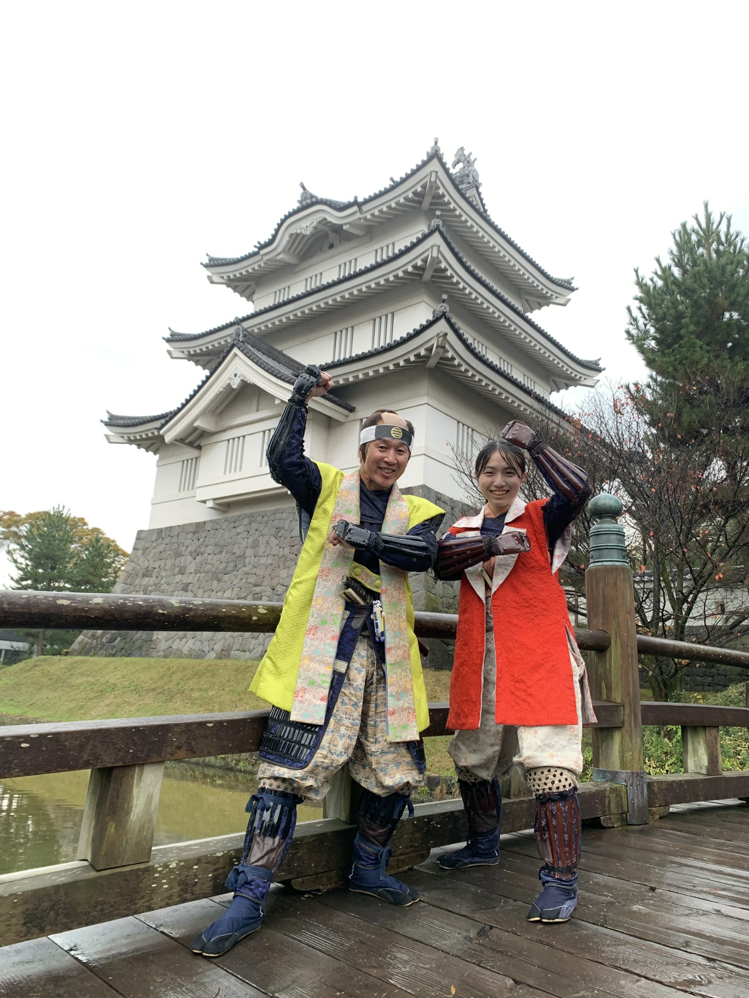成田長親公と甲斐姫（イメージ）