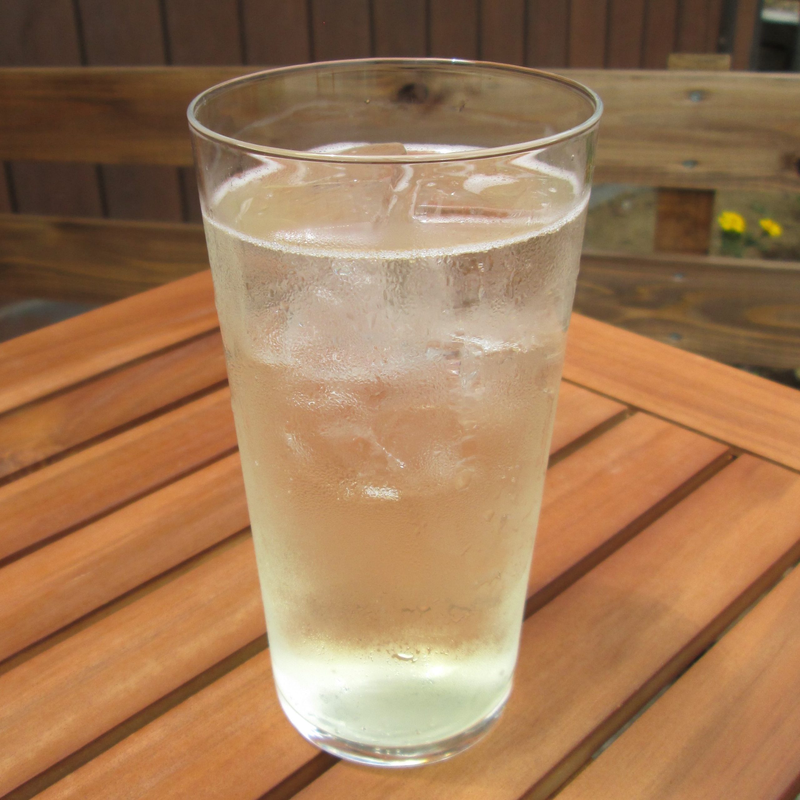 期間限定果実酒(カボスサワー)
