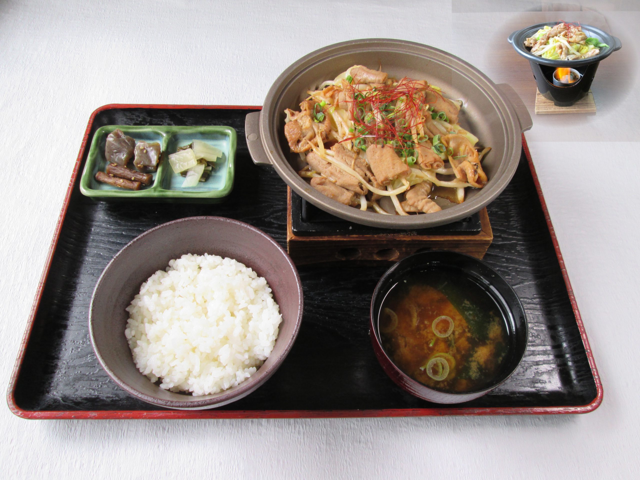 食事メニューのご案内