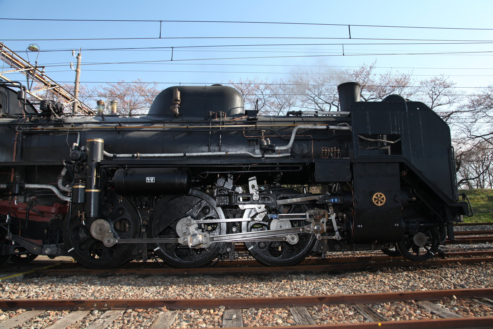 C58363の動輪