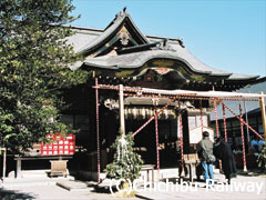 秩父神社で昇殿正式参拝