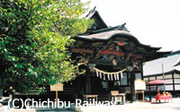 秩父神社で昇殿正式参拝