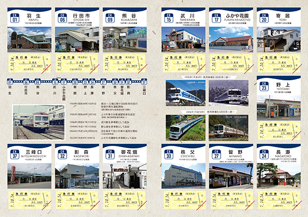 鉄道の日記念　急行券