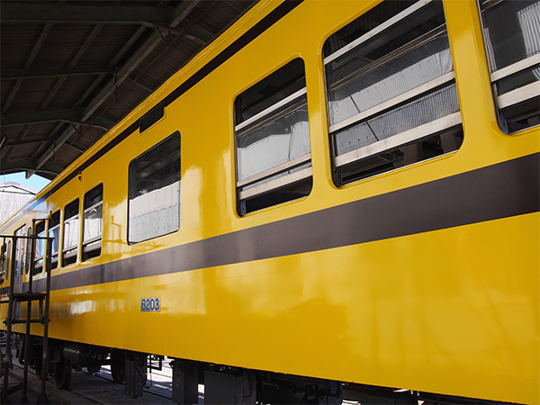 6003号電車（旧500形カラー）