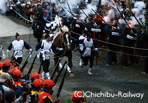 12/8（土）、9（日）飯田八幡神社例大祭「鉄砲まつり」☆沿線イベント…