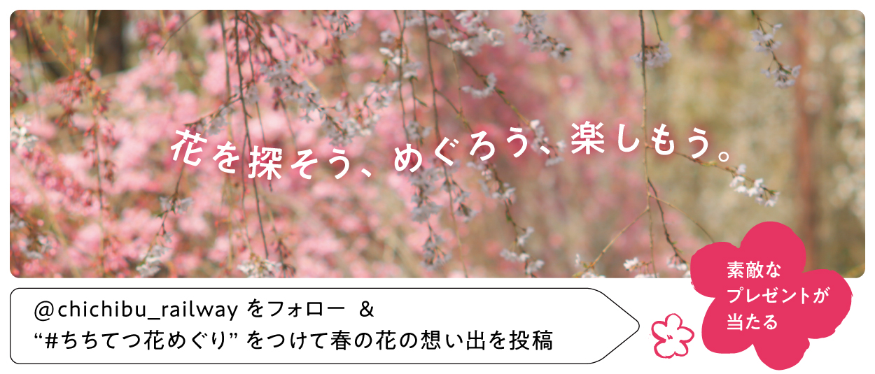 3/20（金）～6/14（日）ちちてつ Instagramフォロー&a…